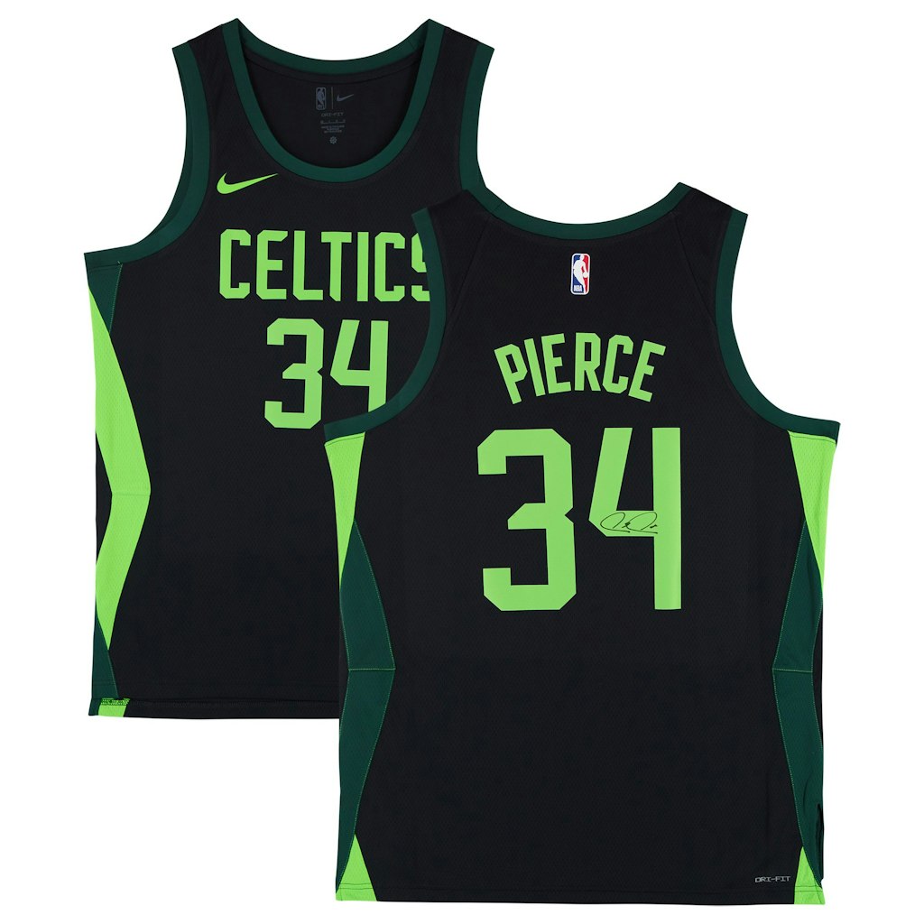 Paul Pierce Autographed Boston Celtics 2024-25 City Edition Swingman Jersey: $249.99 Paul Pierce Autographed Boston Celtics 2024-25 City Edition Swingman Jersey: $249.99
