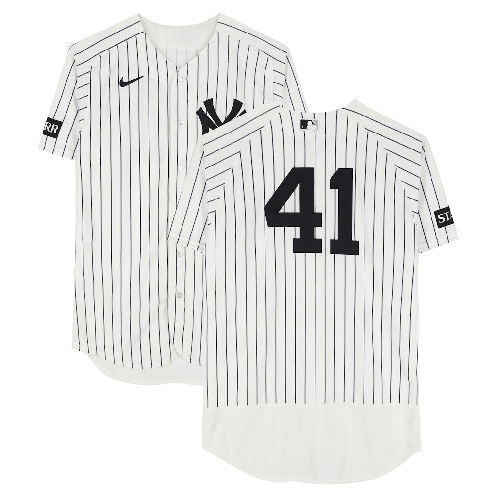 Tim Hill New York Yankees Game-Used White Pinstripe Jersey: $499.99 Tim Hill New York Yankees Game-Used White Pinstripe Jersey: $499.99