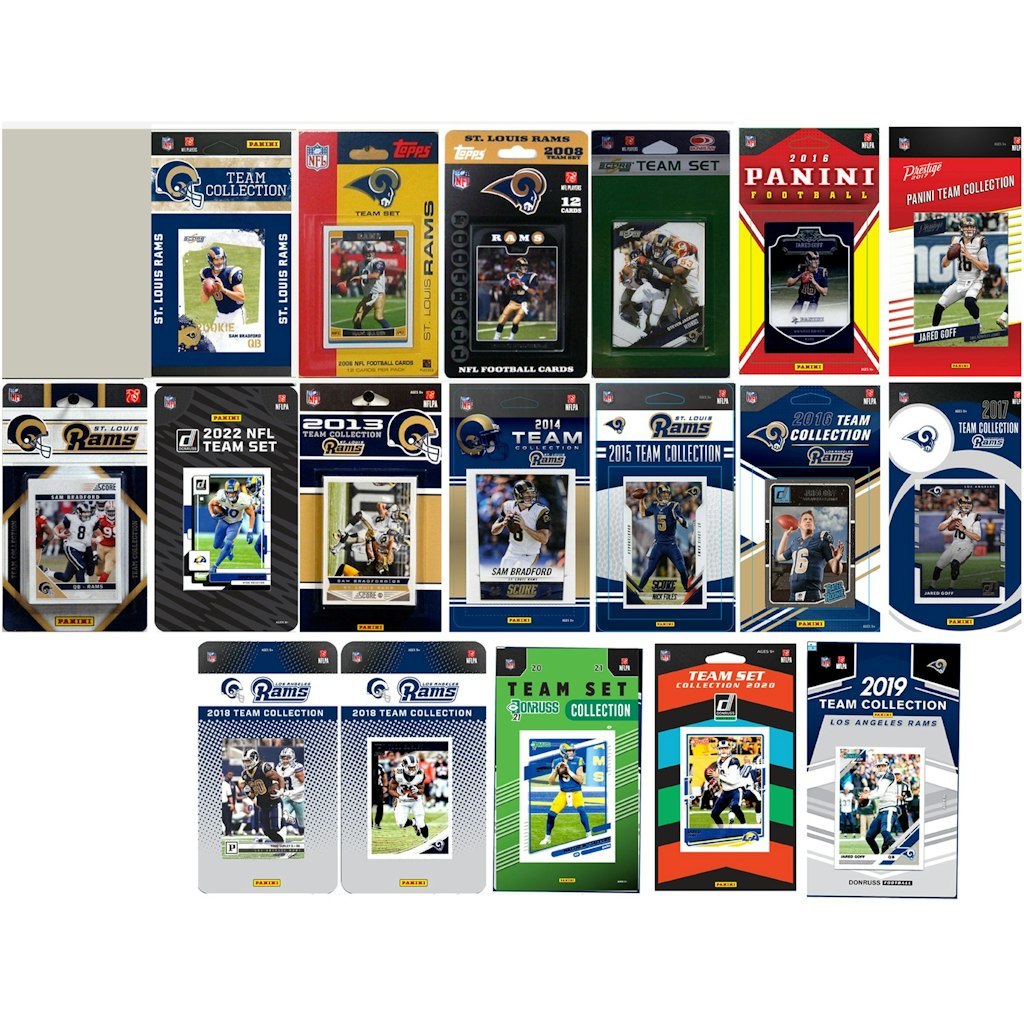 Los Angeles Rams Trading Card Team Set: $89.99 Los Angeles Rams Trading Card Team Set: $89.99