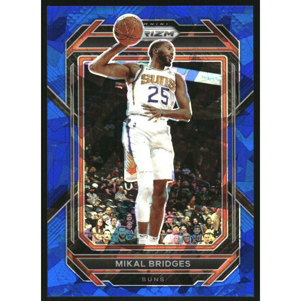 2022-23 Panini Prizm Blue Ice Mikal Bridges Card: $18 2022-23 Panini Prizm Blue Ice Mikal Bridges Card: $18