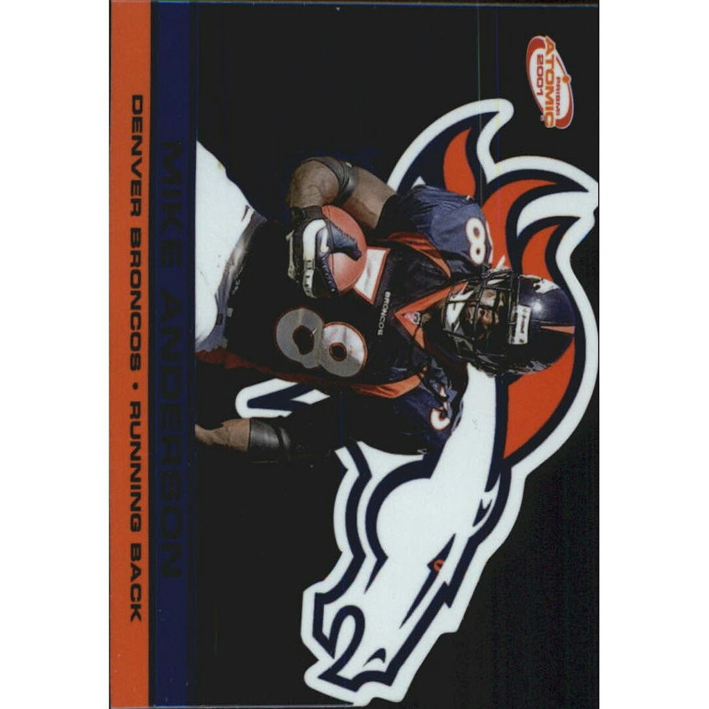 Mike Anderson 2001 Pacific Prism Atomic Blue Card #42: $12 Mike Anderson 2001 Pacific Prism Atomic Blue Card #42: $12