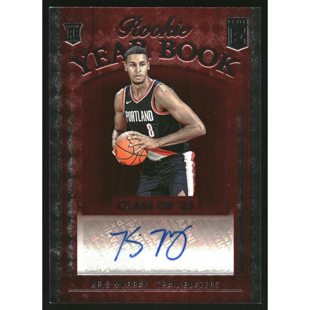 Kris Murray 2023-24 Elite Rookie Yearbook Autograph Card: $10
