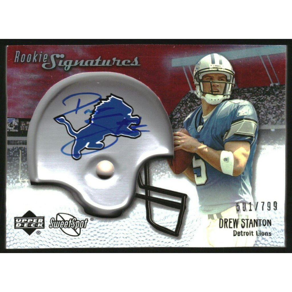 2007 Sweet Spot #111 Drew Stanton Rookie Autograph Card: $12 2007 Sweet Spot #111 Drew Stanton Rookie Autograph Card: $12