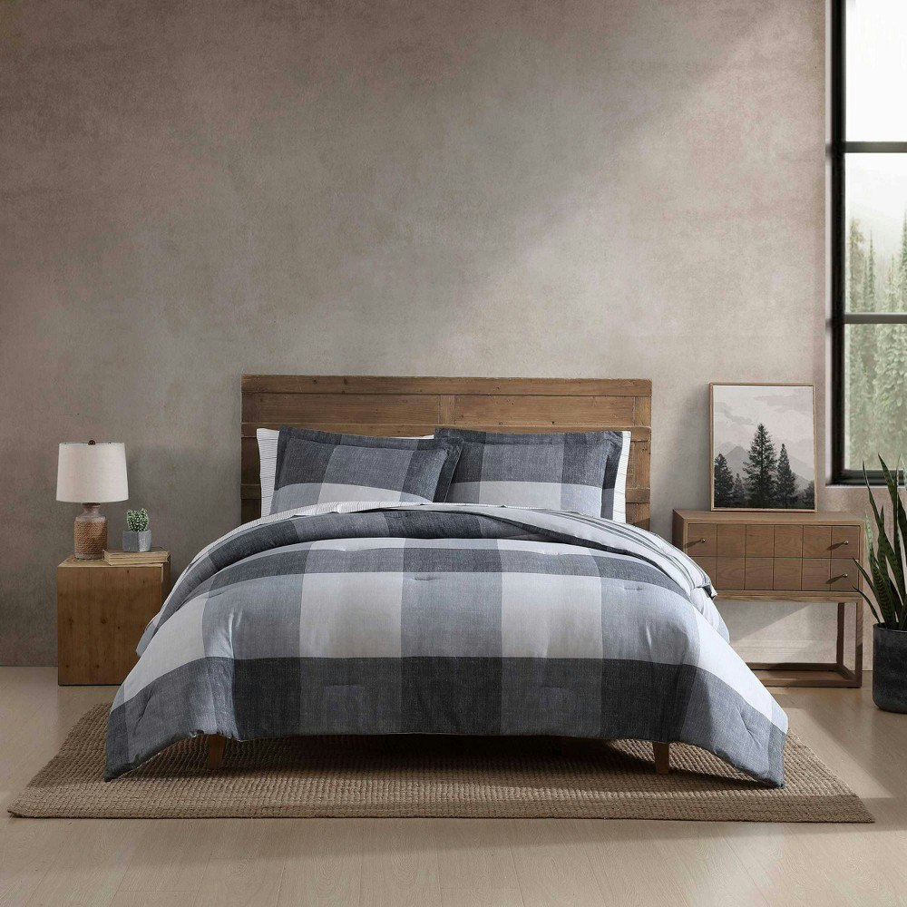 Eddie Bauer 7-Piece King Oversized Plaid Bed Set: $91.99
