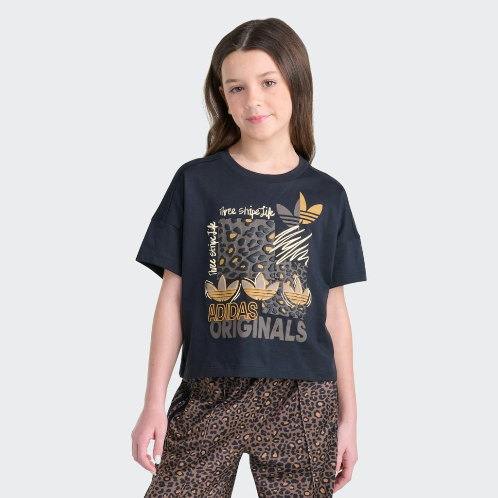Originals Cheetah Collage Short Sleeve T-Shirt: $28 Originals Cheetah Collage Short Sleeve T-Shirt: $28