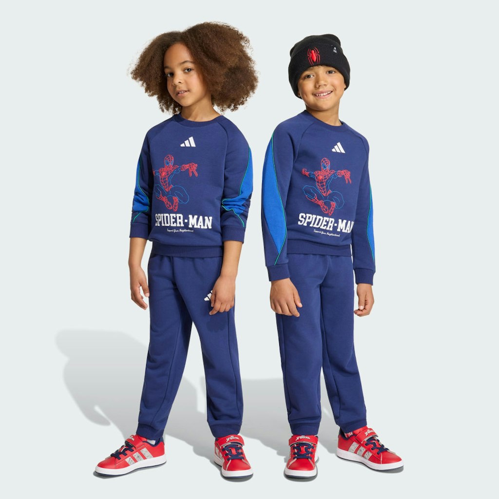 Adidas Marvel Spider-Man Joggers: $65 Adidas Marvel Spider-Man Joggers: $65