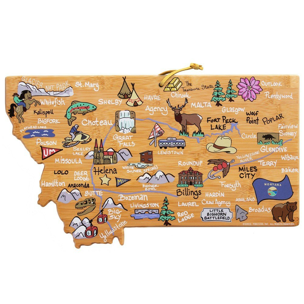 Totally Bamboo Montana Fish Cutting Board: $39.99 Totally Bamboo Montana Fish Cutting Board: $39.99