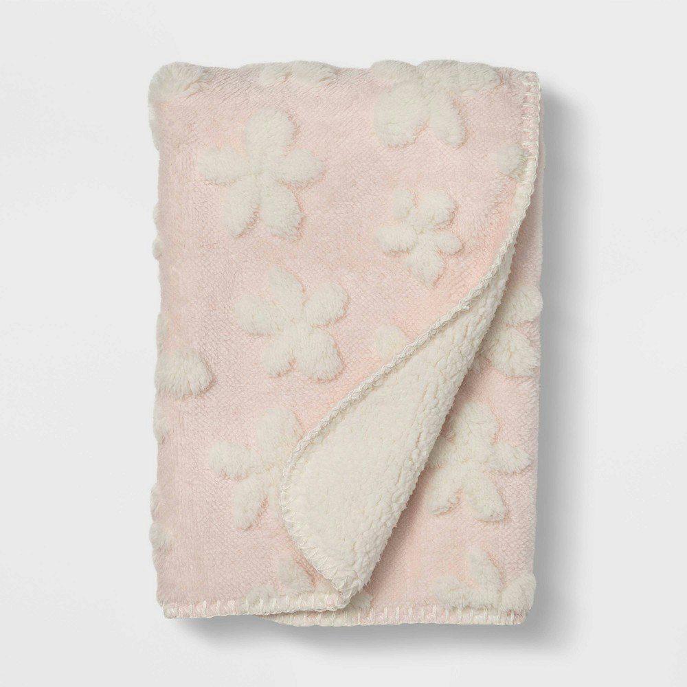 Cloud Island Plush Daisy Baby Stroller Blanket: $12.99 Cloud Island Plush Daisy Baby Stroller Blanket: $12.99