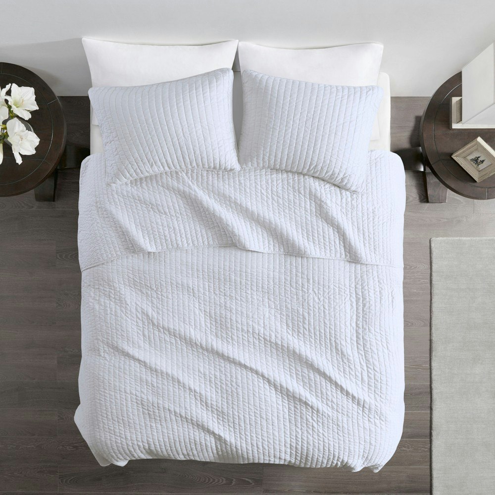 Madison Park Mitchell 3-Piece Full/Queen Reversible Coverlet Set: $59.99 Madison Park Mitchell 3-Piece Full/Queen Reversible Coverlet Set: $59.99