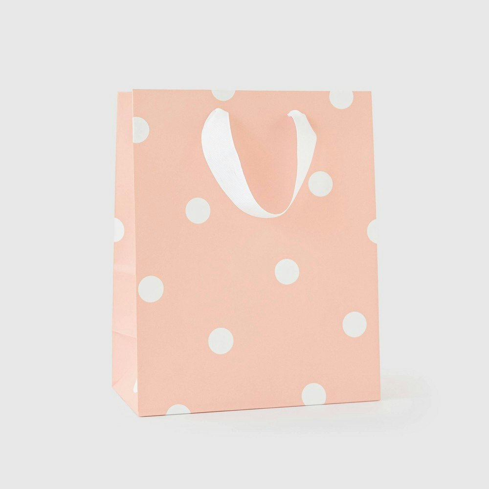Small Polka Dot Gift Bag: $4