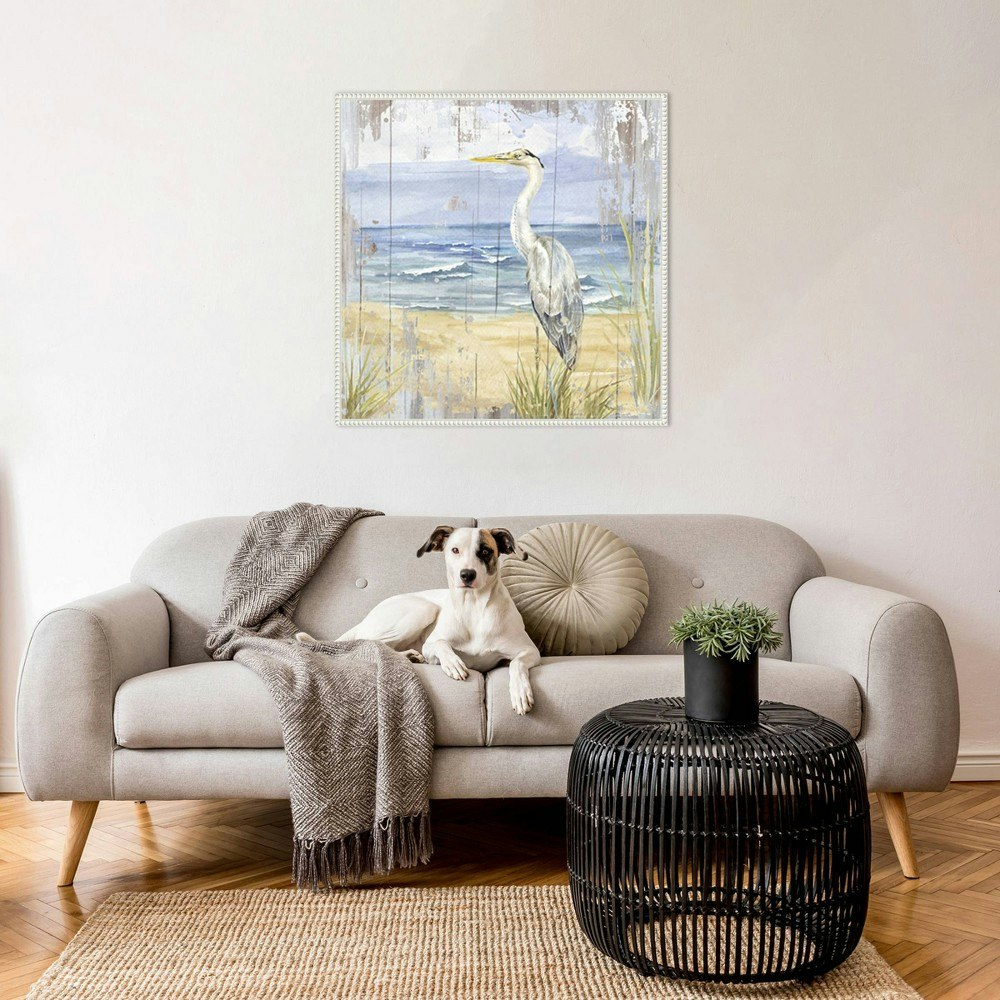 Amanti Art Birds of the Coast Rustic II 30"x30" Framed Canvas Wall Art: $138.99 Amanti Art Birds of the Coast Rustic II 30"x30" Framed Canvas Wall Art: $138.99