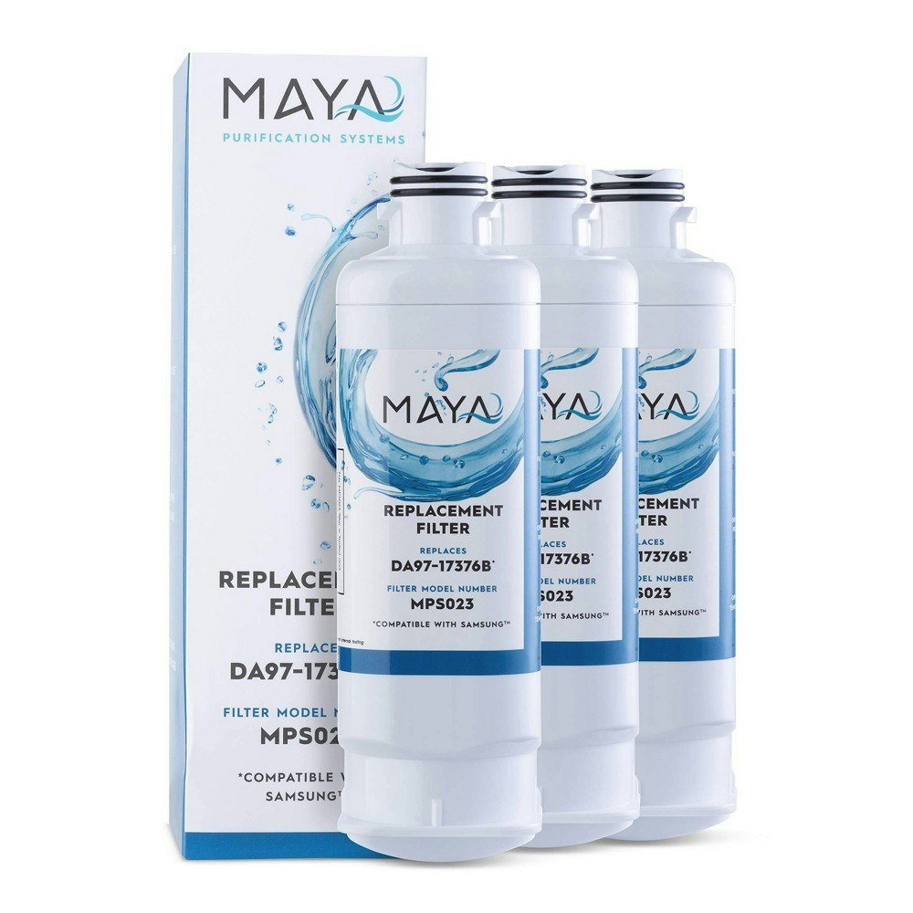 Maya Replacement Samsung Refrigerator Water Filter 3-Pack: $45.99 Maya Replacement Samsung Refrigerator Water Filter 3-Pack: $45.99