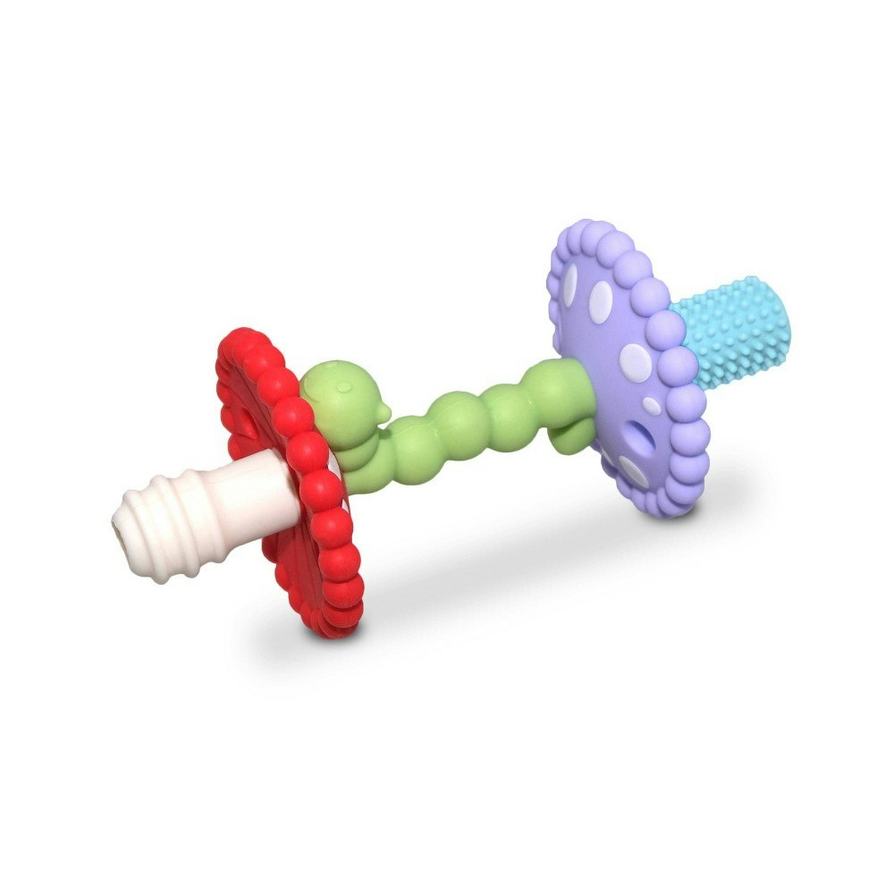 Razbaby Chompy Mushroom Wand Teether: $7.99 Razbaby Chompy Mushroom Wand Teether: $7.99