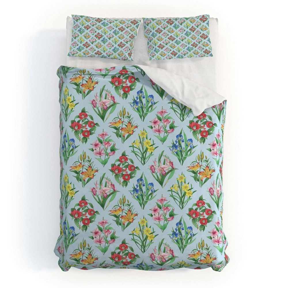 Deny Designs Evanjelina and Co Japanese Collection Full/Queen Duvet and Sham 3-Piece Set: $199.99 Deny Designs Evanjelina and Co Japanese Collection Full/Queen Duvet and Sham 3-Piece Set: $199.99