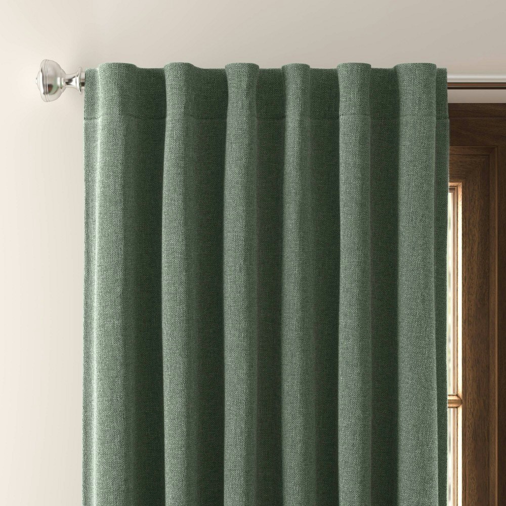 Threshold 50"x63" Blackout Window Curtain Panel: $25 Threshold 50"x63" Blackout Window Curtain Panel: $25