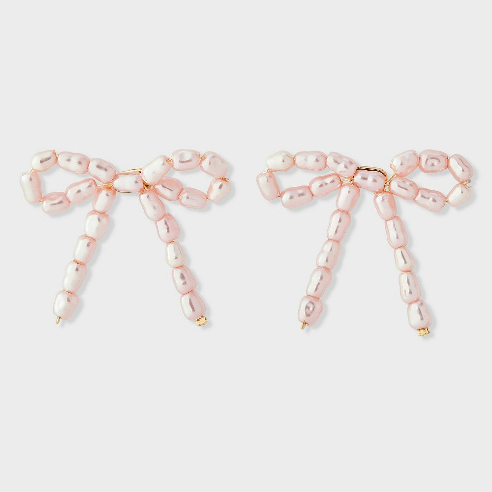 A New Day Bow Button Earrings: $11.99 A New Day Bow Button Earrings: $11.99