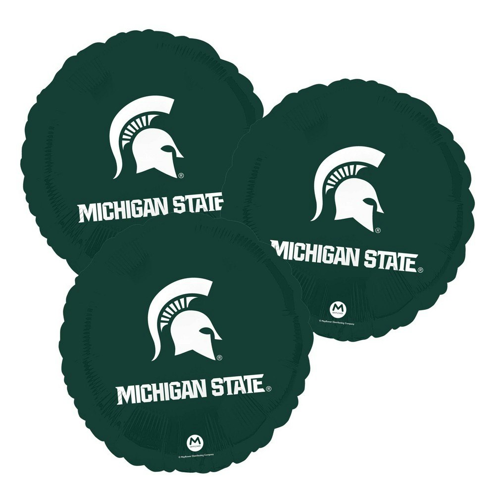 Mayflower Michigan State Graduation Foil Balloons 3-Pack: $9.99 Mayflower Michigan State Graduation Foil Balloons 3-Pack: $9.99