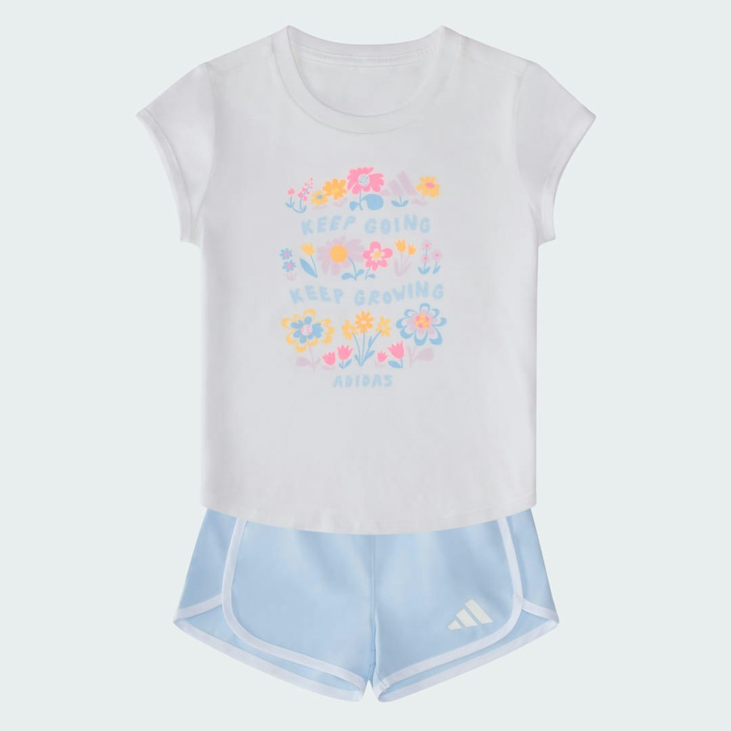 Woven Short Sleeve Tee and Shorts Set: $24 Woven Short Sleeve Tee and Shorts Set: $24