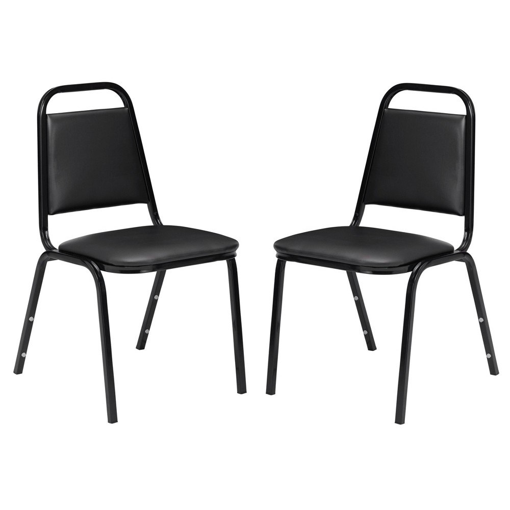 Hampden Furnishings Vinyl Padded Stack Chairs 2-Pack: $88.99