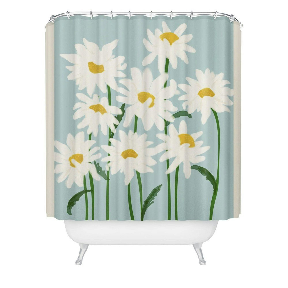 Gale Switzer Flower Market Oxeye Daisy Shower Curtain: $89.99 Gale Switzer Flower Market Oxeye Daisy Shower Curtain: $89.99