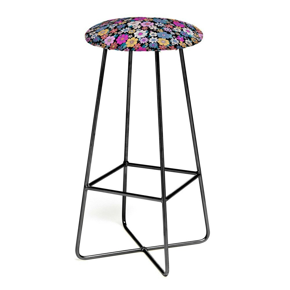 Schatzi 30-Inch Floral Upholstered Barstool: $299.99