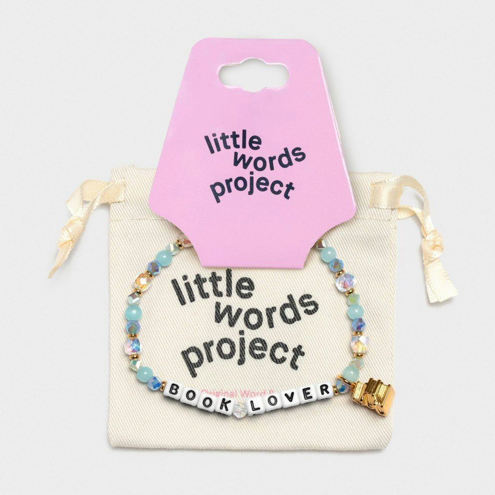 Little Words Project Book Lover Beaded Bracelet: $25 Little Words Project Book Lover Beaded Bracelet: $25