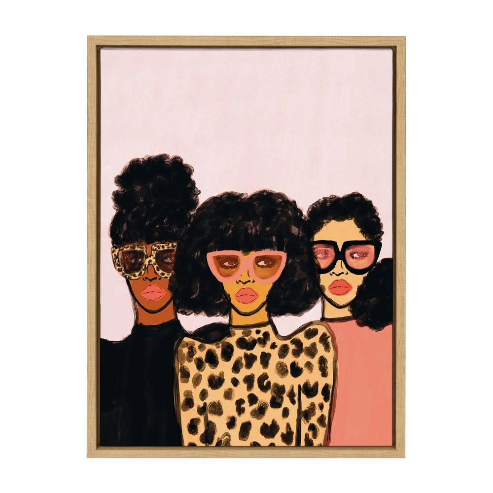 Sylvie Shade Squad by Kendra Dandy 18" x 24" Framed Wall Canvas: $54.99 Sylvie Shade Squad by Kendra Dandy 18" x 24" Framed Wall Canvas: $54.99