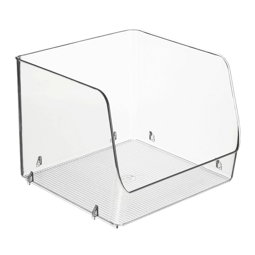 iDesign Linus 9"x9"x7" Stacking Organizer Bin: $13.29 iDesign Linus 9"x9"x7" Stacking Organizer Bin: $13.29