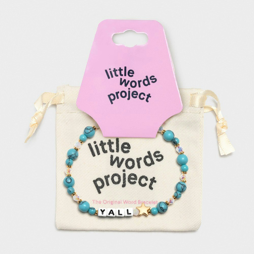 Little Words Project "Y'all" Beaded Bracelet: $25 Little Words Project "Y'all" Beaded Bracelet: $25