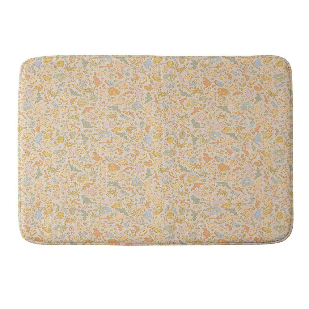 Deny Designs Pastel Halloween Memory Foam Bath Rug: $65.99