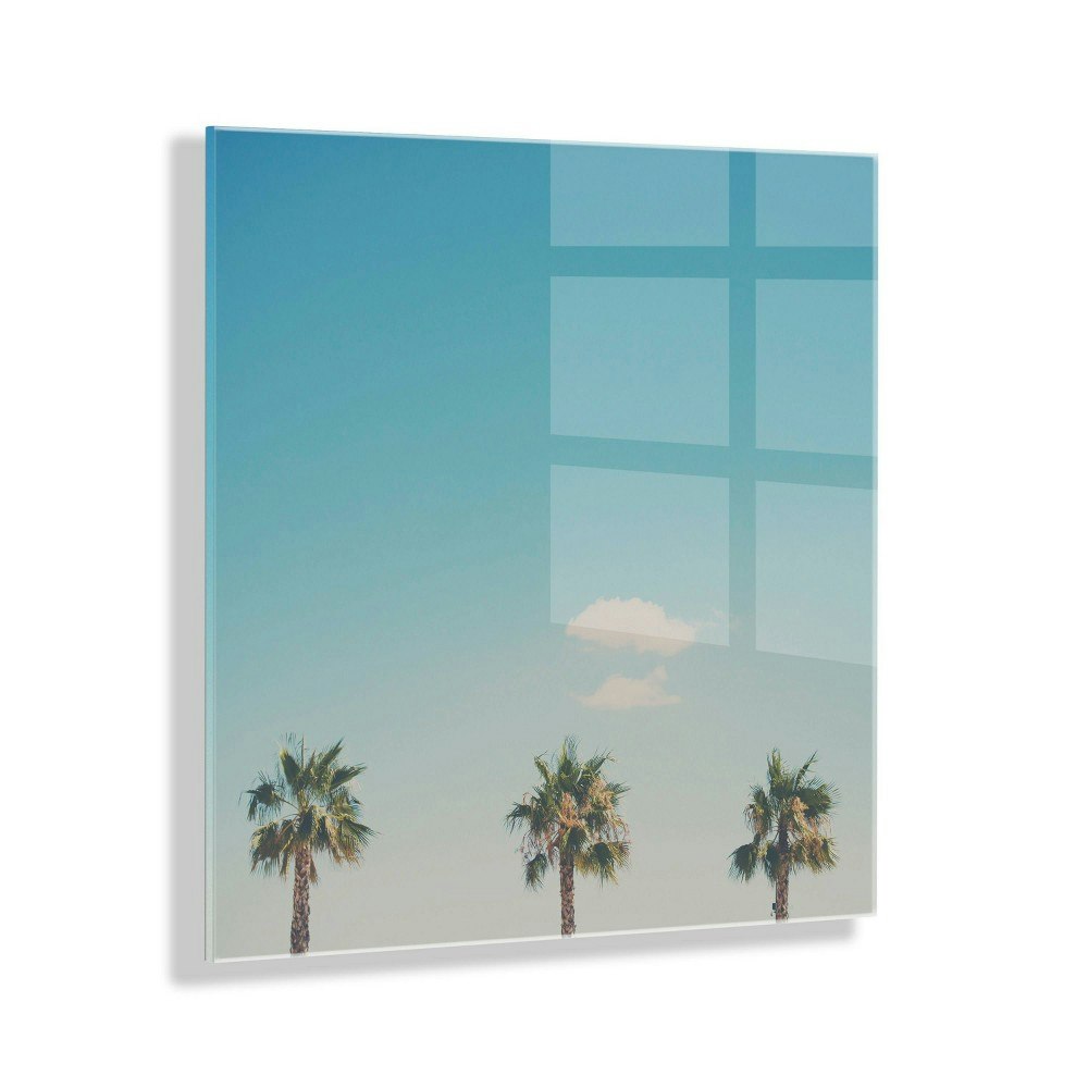 Kate & Laurel 23" x 23" A Trio of Palm Trees Acrylic Wall Art: $99.99 Kate & Laurel 23" x 23" A Trio of Palm Trees Acrylic Wall Art: $99.99