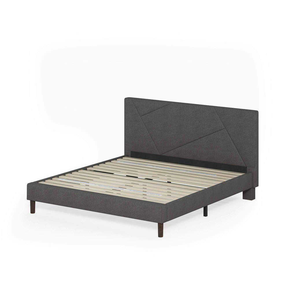 Zinus Judy Upholstered Platform Bed Frame: $328.99