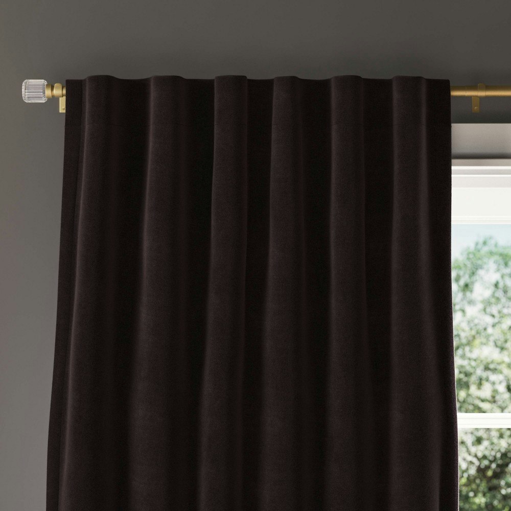 Threshold 50"x63" Blackout Velvet Curtain Panels 2-Pack: $60 Threshold 50"x63" Blackout Velvet Curtain Panels 2-Pack: $60
