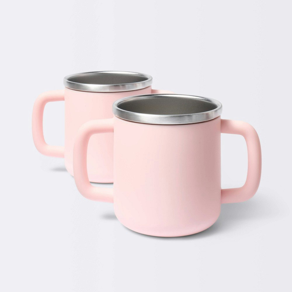 Cloud Island 8-oz Stainless Steel Cups 2-Pack: $14.99