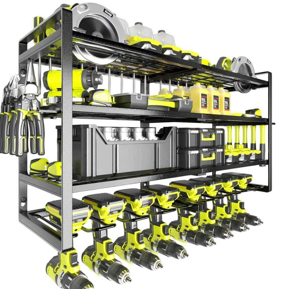 Power Tool Organizer 4-Layer Wall Rack: $119.44 Power Tool Organizer 4-Layer Wall Rack: $119.44