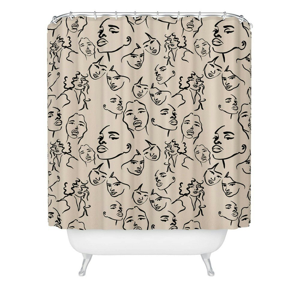 Deny Designs Alilscribble Shower Curtain: $69.99 Deny Designs Alilscribble Shower Curtain: $69.99