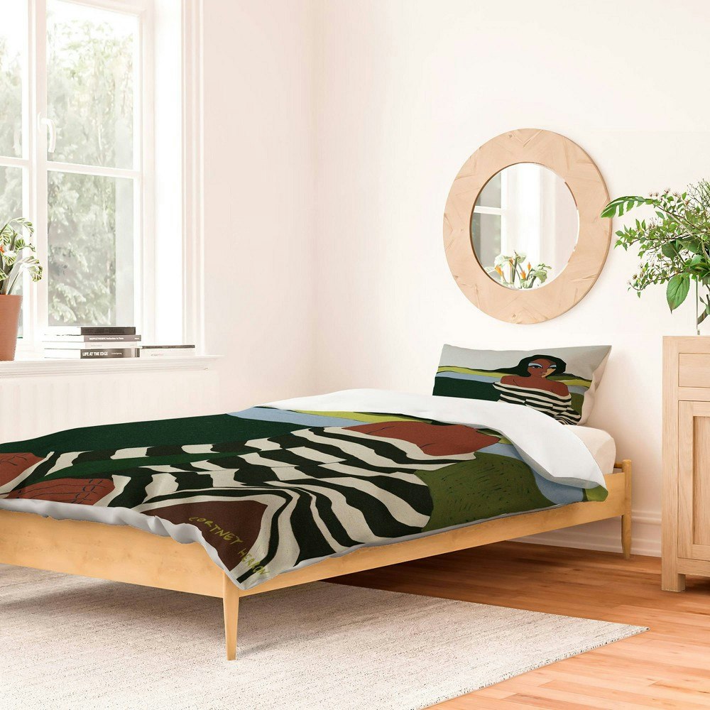 Deny Designs Cortney Herron Horizons Twin/Twin XL Duvet and Sham Set: $159.99 Deny Designs Cortney Herron Horizons Twin/Twin XL Duvet and Sham Set: $159.99