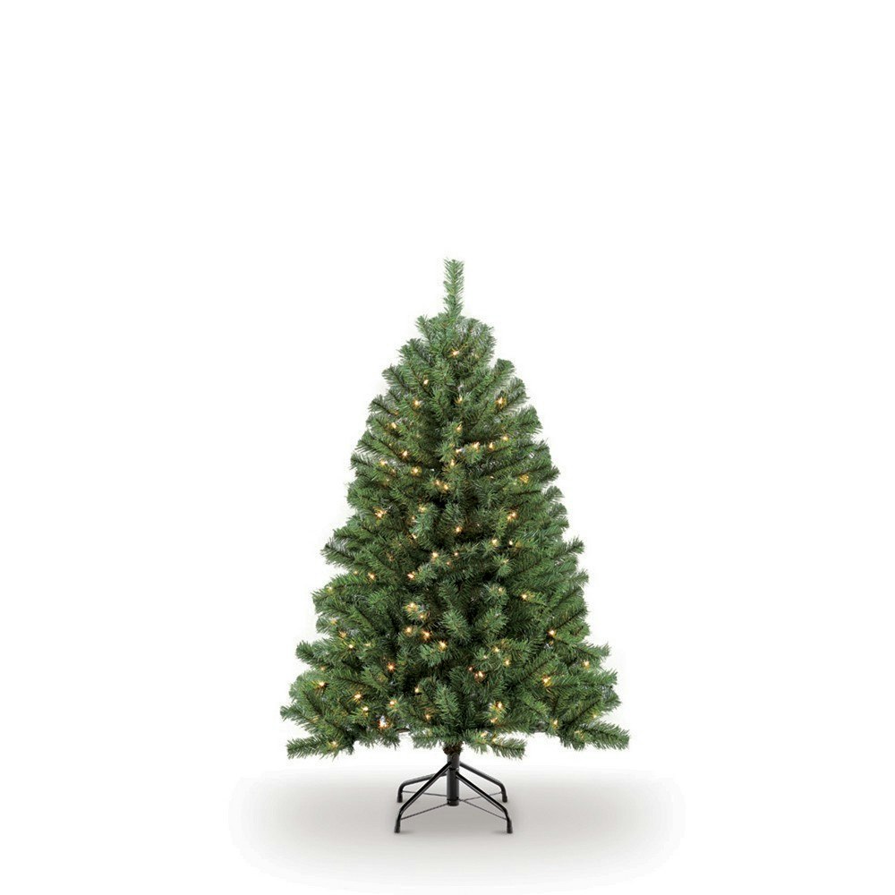 Puleo 4.5-Foot Newcastle Fir Pre-Lit Artificial Christmas Tree: $115.99 Puleo 4.5-Foot Newcastle Fir Pre-Lit Artificial Christmas Tree: $115.99