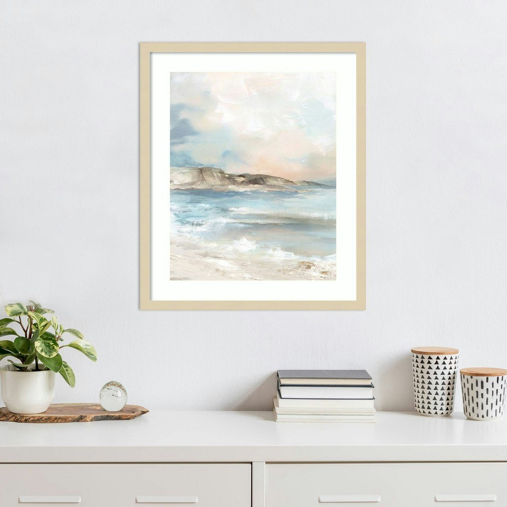 Amanti Art 21"x25" Along The Coast by Luna Mavis Wall Art Print: $163.99 Amanti Art 21"x25" Along The Coast by Luna Mavis Wall Art Print: $163.99