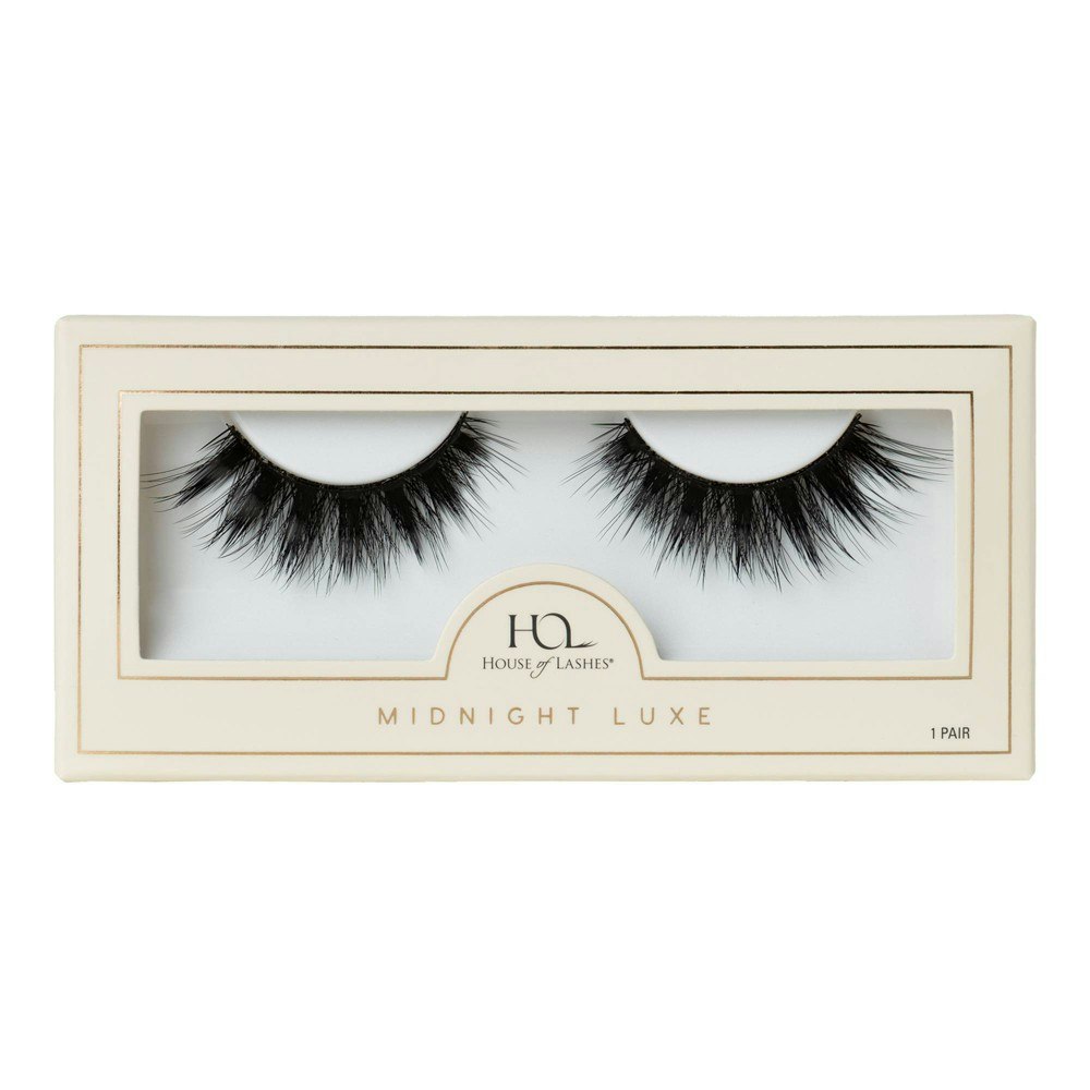 House of Lashes Midnight Luxe Faux Mink Eyelashes 1-Pair: $13.99 House of Lashes Midnight Luxe Faux Mink Eyelashes 1-Pair: $13.99