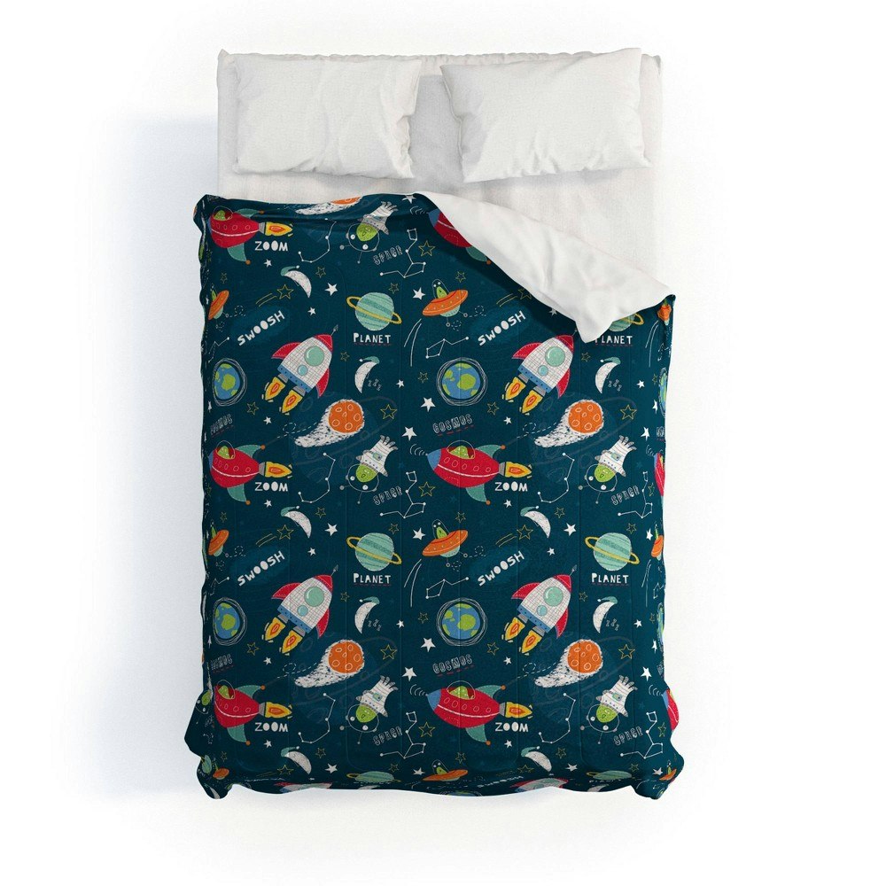 Deny Designs Cory Reid Blast Off Full Comforter and Sham 3-Piece Set: $229.99 Deny Designs Cory Reid Blast Off Full Comforter and Sham 3-Piece Set: $229.99