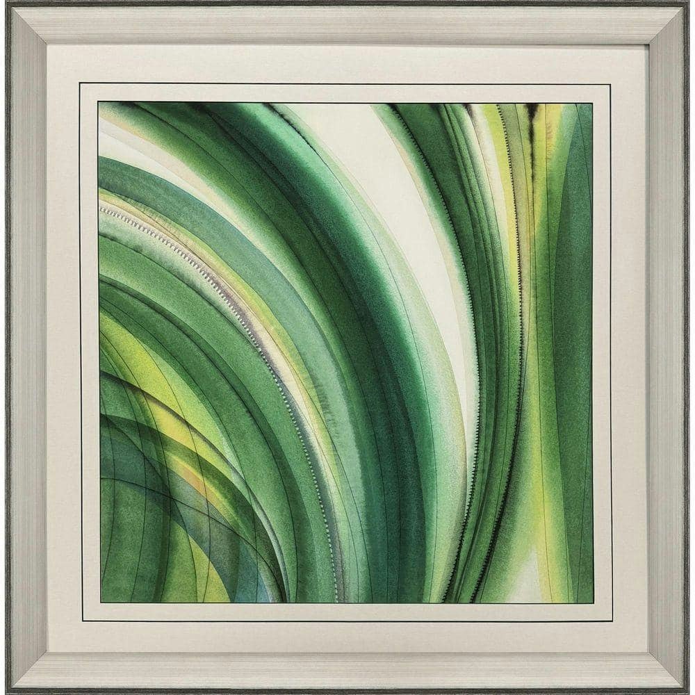 Viridian by Heaton Framed Abstract Art Print 36x36-inch: $486 Viridian by Heaton Framed Abstract Art Print 36x36-inch: $486