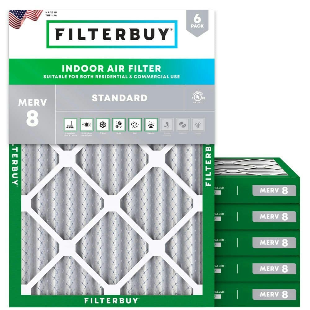 12x15x2-Inch MERV 8 Pleated HVAC Furnace Air Filter 6-Pack: $83.94 12x15x2-Inch MERV 8 Pleated HVAC Furnace Air Filter 6-Pack: $83.94