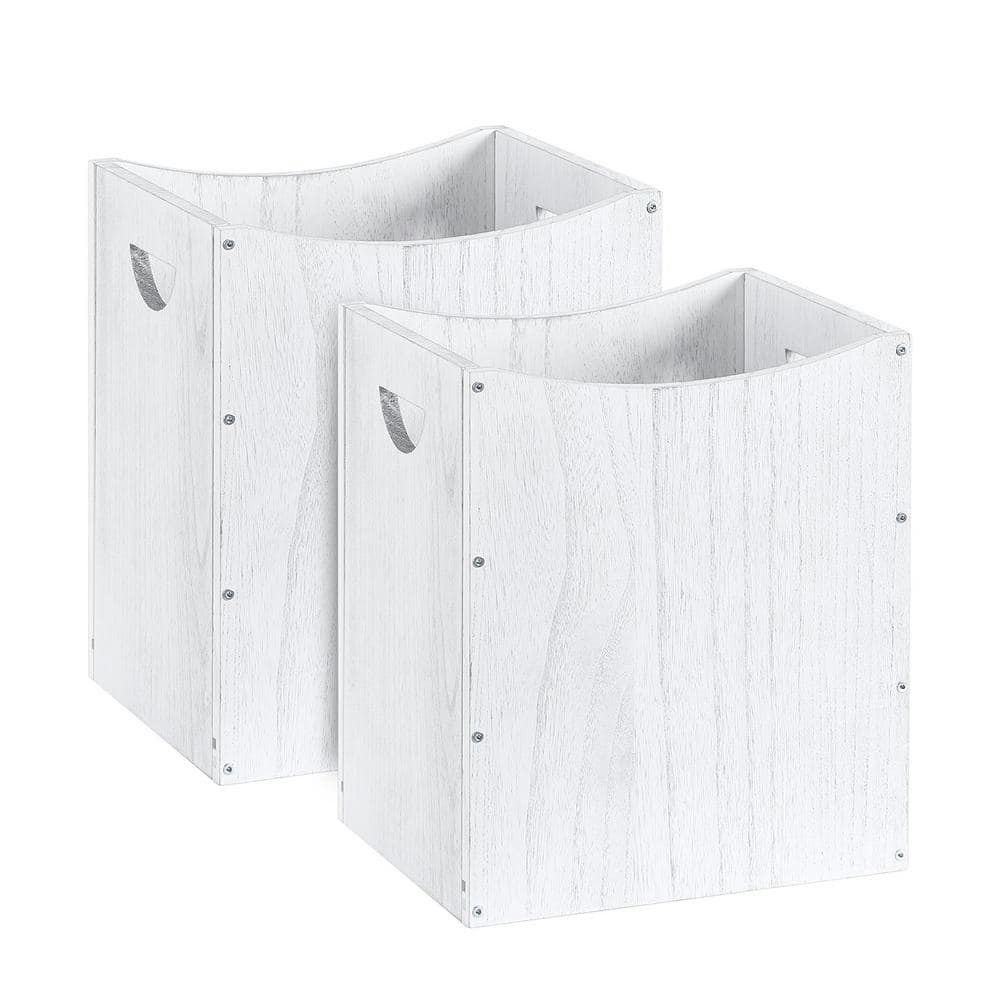 Rustic Wood Trash Can 2-Pack: $29.69 Rustic Wood Trash Can 2-Pack: $29.69
