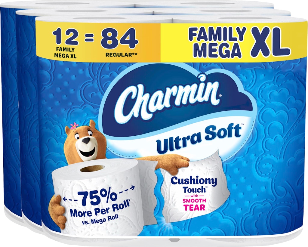 Charmin Ultra Soft Family Mega XL Toilet Paper: 24 rolls for $34 w/ Sub & Save Charmin Ultra Soft Family Mega XL Toilet Paper: 24 rolls for $34 w/ Sub & Save