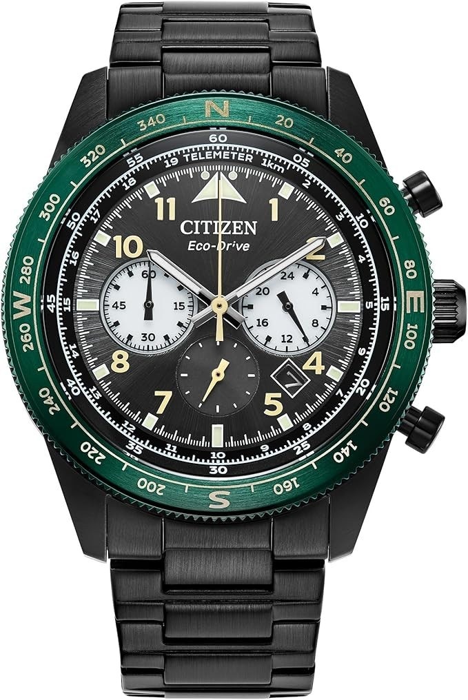 Citizen Men's Eco-Drive 43mm Sport Chronograph Watch: $157 Citizen Men's Eco-Drive 43mm Sport Chronograph Watch: $157