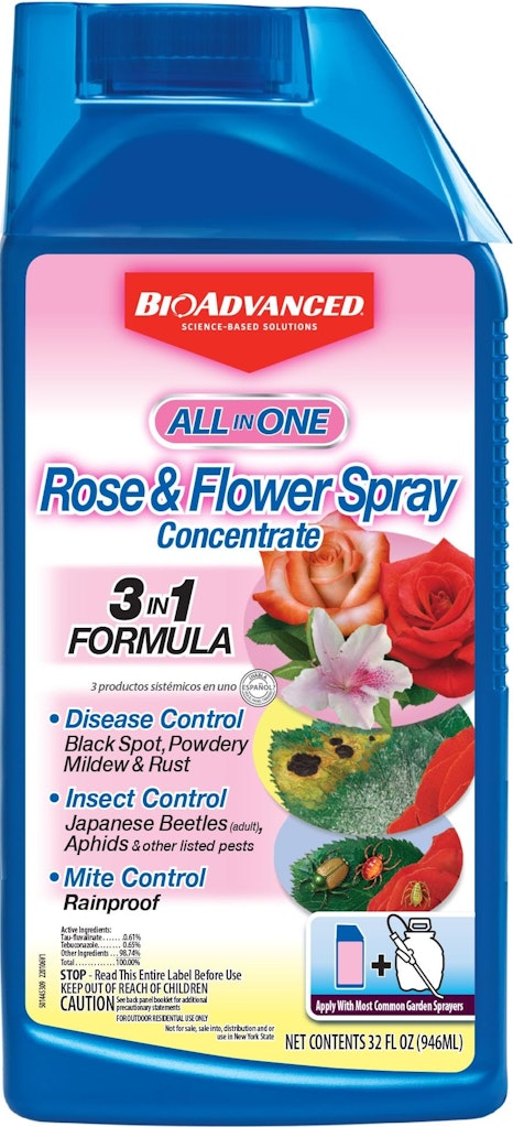 BioAdvanced 32-oz. All-in-One Rose & Flower Care Concentrate: $11