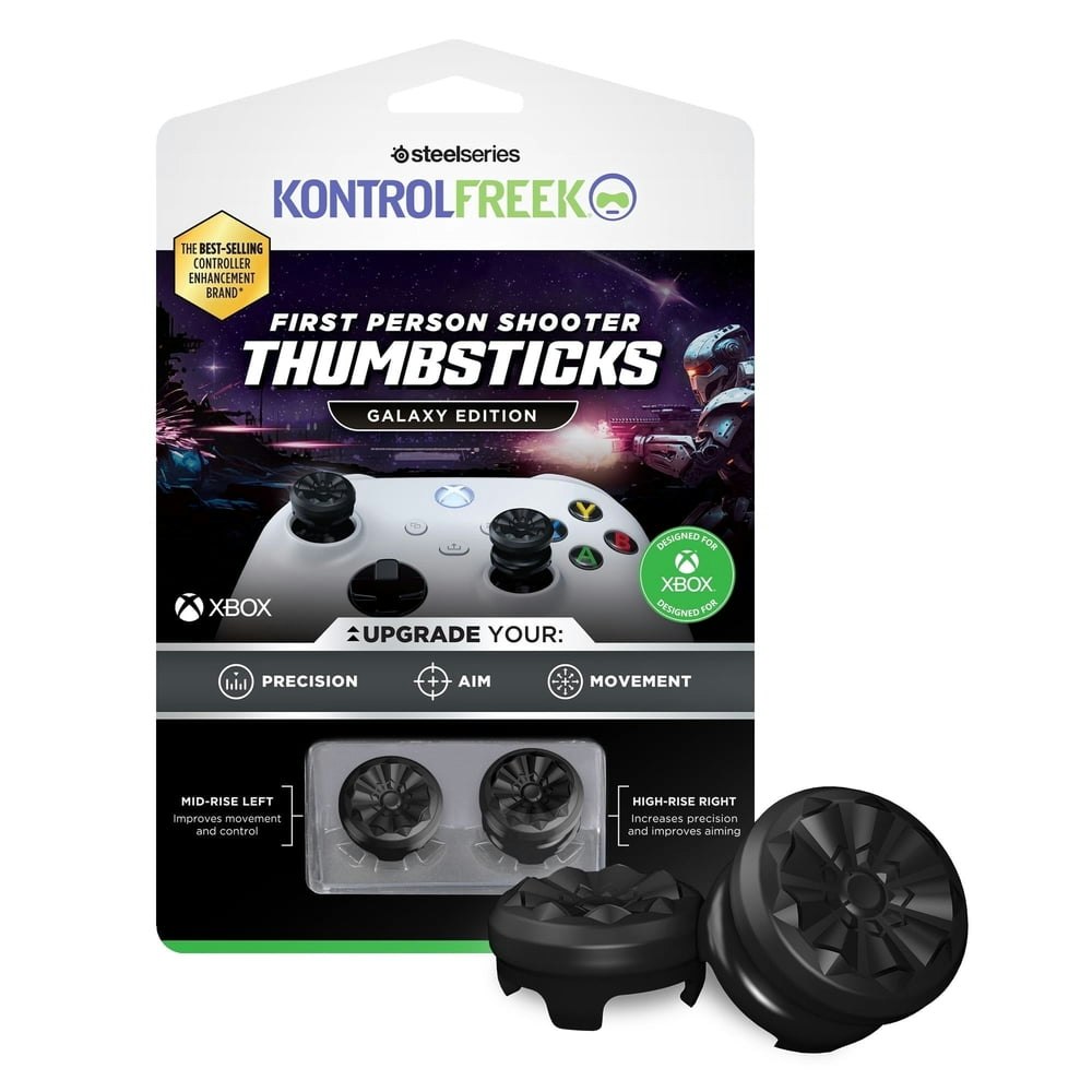 KontrolFreek FPS Black Galaxy Performance Thumbsticks for Xbox Controller: $16.99 KontrolFreek FPS Black Galaxy Performance Thumbsticks for Xbox Controller: $16.99
