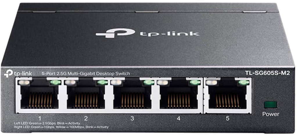 TP-Link 5-Port 2.5G Multi-Gigabit Desktop Switch: $99.99 TP-Link 5-Port 2.5G Multi-Gigabit Desktop Switch: $99.99