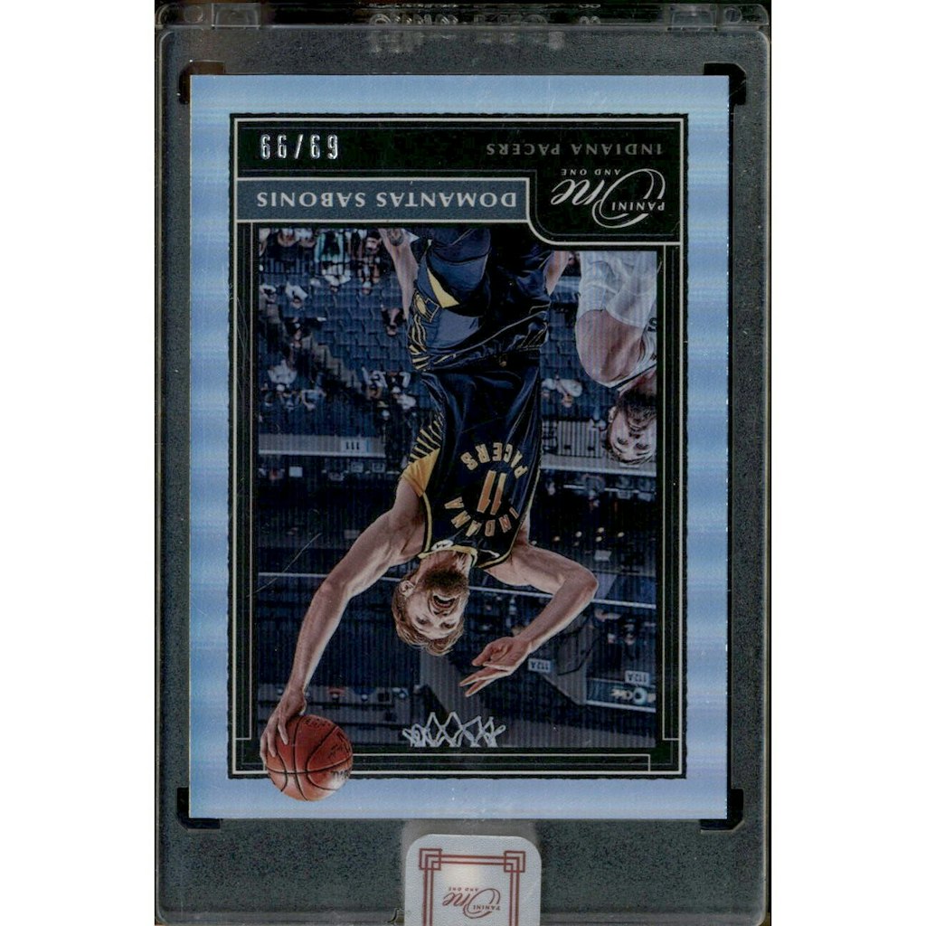 2020-21 Panini One and One Domantas Sabonis Trading Card: $12 2020-21 Panini One and One Domantas Sabonis Trading Card: $12